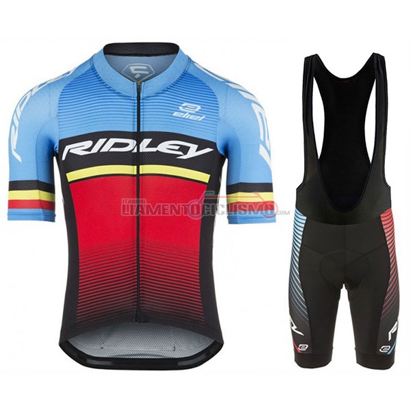 Abbigliamento Ciclismo Ridley Rincon 2017 blu e nero